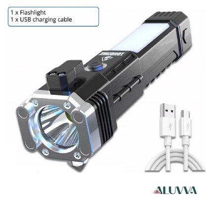 PowerLume- Linterna Militar Multifuncional  6 en 1